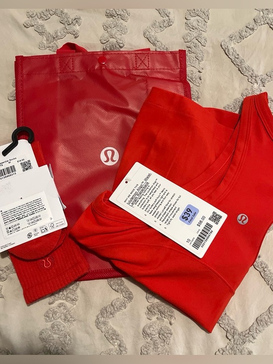 lululemon athletica Handbags - Lululemon Cherry Ember Bundle deal 💋